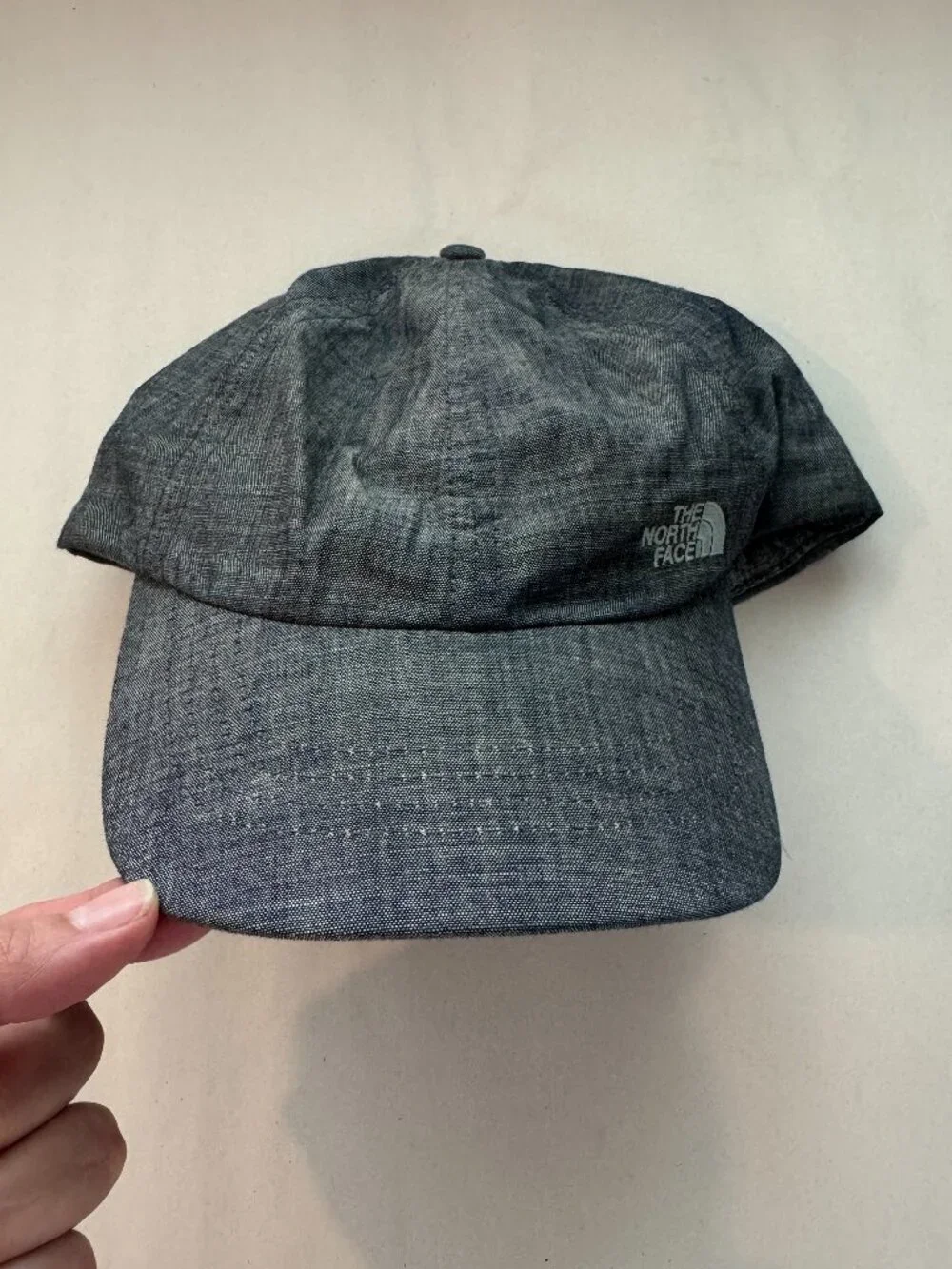 The North Face Hat Women's One Size Gray Blue Adjustable Strap